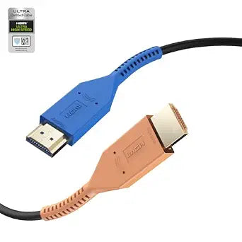 8K Fiber Optic HDMI Cable 33ft,Long HDMI 2.1 Cable,Active HDMI Cord,48Gbps,8K@60Hz 4K@120Hz,Ultra HD HDR, for PS5/Xbox/TV/Monitor/Laptop/Projector/Blu-ray - Image 1