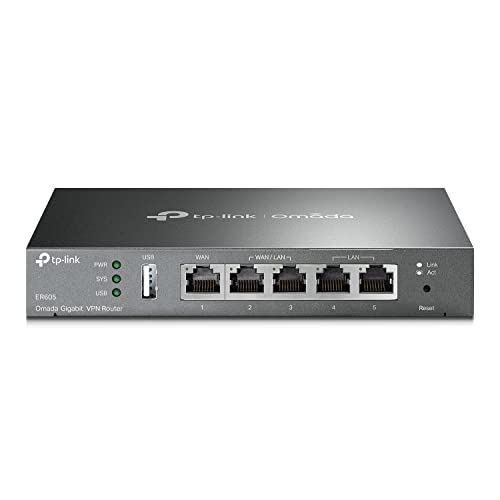 TP-Link ER605, Wired Gigabit VPN Router