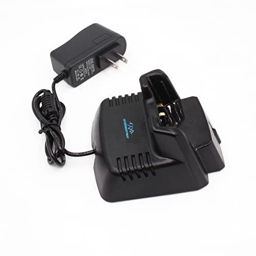 Accessoryway CD-34 Rapid Charger Compatible for Yaesu/Vertex Standard VX-231, VX-351, VX-354 Walkie Talkie FNB-V103Li, FNB-V104Li, FNB-V95Li, FNB-V96Li Battery Charger (4.2 Volts)