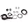 CYCLING_EQUIPMENT Hub Components SM-7R45 Nexus Incl. CJ-NX10 Hubs, Adult Unisex, Multicoloured (Multicoloured), One Size