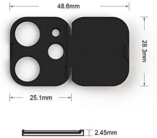 Phone Camera Lens Cover Compatible for iPhone 11,Camera Lens Protector to Protect Privacy and Security,Strong Adhesive,2 Pack