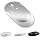 Macally Wireless Bluetooth Mouse for Mac, MacBook Pro/Air, iPad, and PC - Comfortable and Quiet Compatible Wireless Apple Mouse - Rechargeable Battery - Silver - Image 9
