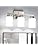 FonmYim Brushed Nickel Bathroom Light Fixtures Vanity Lights Over Mirror