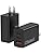 85W Dynamic Power GaN USB-C Fast Charger, 2C1A 3-Port, Max 65W, 2 Pack
