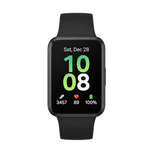 SAMSUNG Galaxy FIT 3 [2024] 1.6" AMOLED Display | 14 Days Battery Life | 100+ Watchfaces | 100+ Exercise Modes | International Model - (Gray)