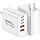 USB C Charger Block, 2-Pack 100W 5-Port USB C Wall Charger iPhone Charger Fast Charging PD Power Adapter+QC Wall Plug Multiport Type C Brick Chargers for iPhone 17 16 15 14 13 Pro Max,Samsung,MacBook