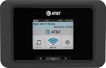Franklin A50 5G | WiFi 6 | Removable 5000 mAh Battery | 2.4" Display | Qualcomm® SDX62 | AT&T PREPAID Hotspot