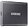 Samsung T7 Portable SSD 1TB Titan Gray, USB 3.2 Gen 2, Up to 1,050MB/s