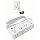 6 Ft Extension Cord Surge Protector Power Strip, Fast Charge 20W USB C, Flat Plug with 8 AC Outlets & 4 USB (2 USB C, 1 PD20W), 1050J Surge Protector, 1875W/13A, Wall Mountable for Home Office Dorm