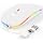 LED Bluetooth Wireless Mouse for MacBook Air/Pro/iPad/Mac/PC/Laptop, Portable Rechargeable Mouse 3 Mode BT 5.2 & 2.4G USB-A/USB-C Connection, Slim RGB Computer Mice with Jiggler Mode, White - Image 9
