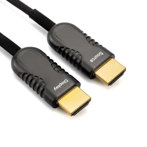 Pacroban 4K HDMI Fiber Optic Cable – Active High-Speed HDMI Cable, 4K High Video Resolution HDMI Cable 60hz, HDR, HDCP 2.2, 18Gbps – Flexible Lightweight Cable (40ft)