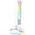 RGB Gaming Headset Stand， for Logitech G502/G502X Lightspeed Wireless Mouse Charging Dock, Compatible with DeathAdder v2 pro Mouse, Desktop Gamer's Accessories（Headset and Mouse not Included） (White)