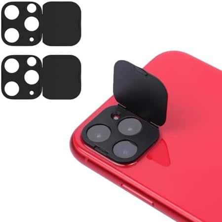 Camera Lens Cover Compatible for iPhone 11 Pro/iPhone 11 Pro Max, Camera Lens Protector Protect Your Privacy and Security,Strong Adhesive,2 Pack