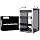 GeeekPi 8U Server Rack Cabinet, DeskPi RackMate T1 Plus,10 inch Network Rack for Servers, Network, A/V Equipment, 10.23inch/260mm Depth (Silver)