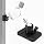 Magnetic Camera Mount with 1/4" Thread for Flat or Curved Steel Surfaces, Flexible Strong Magnet Indoor Outdoor Security Cam Bracket fits for Arlo, Ring, Wyze, Google Nest, Mevo Start