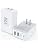 [2-Pack] Flat 40W Multiport USB-C Wall Charger, Foldable Charging Block