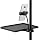 2-In-1 Microphone Stand Tray with Phone Holder, Clamp-On Mic Rack Tray Height Adjustable with Firm O-Ring Clamp, Mic Sound Card Holder for Recording, Live Streaming, Stage Performance