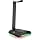 EKSA RGB Headset Stand, Headphone Stands with 7.1 Surround Sound & USB/3.5mm Port, Desk Gaming Headsets Holder with Aluminum Alloy Rod & Non-Slip Rubber Pad, Suitable for Most Gamer Desktop Earphones