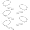5 Pack Magnetic Contacts Switch Window Door Sensor for Alarm System NC 3/8"