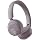 JLab Go Lux ANC on Ear Headphones with Bluetooth Multipoint, Mauve