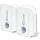 Swann Wireless Motion Alert Sensor Unit 2 Pack Easy Installation Both Indoors & Outdoors with Weatherproof Design, No Hub Required. Detect Movement Up to 50ft Away Within 110 Degree Range,White