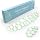 Gel Cloud Keyboard and Mouse Wrist Rest, Cute Wrist Support and Arm Support Keyboard Rest for Keyboard and Mouse Typing Pain Relief，Suitable for Office/Computer/Laptop/Gaming （Green）