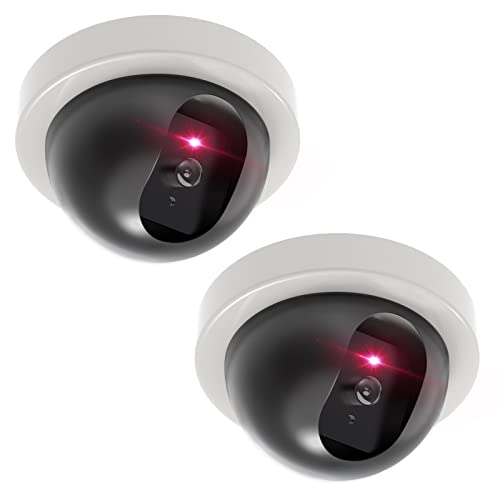 WALI CCTV Dome Fake Camera with Flashing Red Light, | Smart Home - Image 2