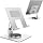 TIGRIS Tablet Stand for Desk, 360° Rotating Foldable Metal Holder for iPad