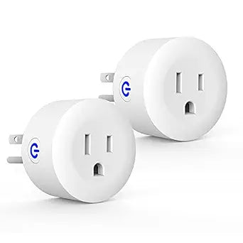 CMARS Smart Plug, ZigBee Switch Mini Smart Outlet Compatible with Alexa, SmartThings Hub, Hue, Echo (4th gen) Echo Plus (2nd) Google Home, Works as a Range Extender, Hub Required （2 Pack）