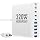320W USB C Charger Block, MGRNPONY 10-Port GaN USB C Charging Station White