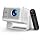 Mini Projector with Wifi and Bluetooth, Outdoor Portable Proyector 4/8K Support, 600ANSI/ 1080P/ Obstacle Avoidance/ Auto Focus, Smart Alwtniet HY350Max for Bedroom Movie HDMI/USB/Smartphone/Laptop