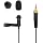 Lavalier Lapel Microphone Compatible with Sennheiser Wireless System Bodypack Transmitter EW100 G4 EW300 G1 G2 G3, EWD1, ME2, ME3, ME4 Omnidirectional Condenser Mic (3.5mm Screw Lock Plug)