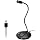 USB Microphone, 360 Degree Adjustable Gooseneck Design, Mute Button & LED Indicator, Noise-Canceling Technology, Plug & Play, Compatible with Windows & MacOS