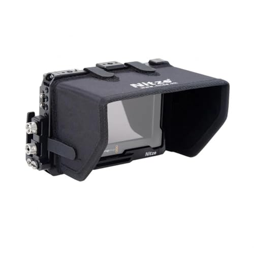 Monitor Cage Nitze Cage Kit Compatible with Blackmagic Video Assist 5" 12G / Blackmagic Video Assist 5" 3G Monitor