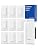 ELEGRP Smart Dimmer Light Switch DPR30, 2.4GHz Wi-Fi Dimmer Switch Compatible with Alexa and Google Assistant, Single Pole/3 Way, Needs Neutral Wire, No Hub Required, UL Listed, Matte White, 10 Pack