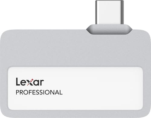 Lexar 1TB Go Portable SSD, 1050MB/s Read, USB 3.2 Gen 2, Ultracompact