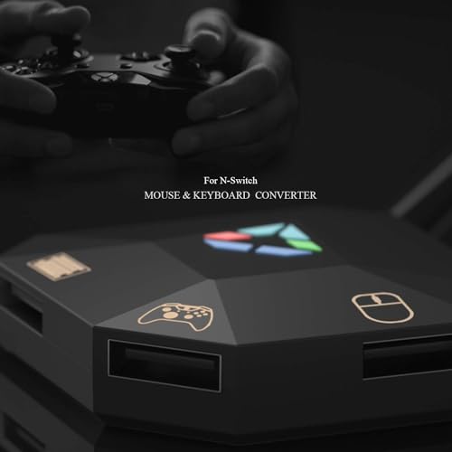 INF Mouse/keyboard adapter compatible with Nintendo Switch, PS4, Xbox One/360, PS3