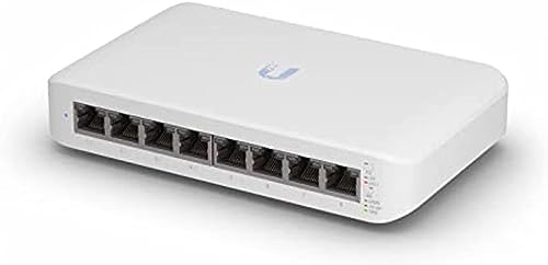 Ubiquiti UniFi Switch Lite 8 PoE |(USW-Lite-8-PoE) 8-Port Gigabit Switch with 4 PoE+ 802.3at Ports (2-Pack)