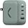 CLEMM Core 100W Fast Charging Power Adapter for MacBook Pro, iPhone 17/16/15/14/13/12/11/X, iPad, Samsung Galaxy S24/S23 & More - GaN, PD 3.0, QC 4.0, PPS, USB-C × 3 & USB-A × 1, Clemm Gray