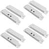 4 Sets NC Wired Door Alarm Magnetic Contact Sensor with Double Side Tape