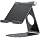 OMOTON T1 Adjustable Tablet Stand for Desk, Aluminum Holder for iPad Black