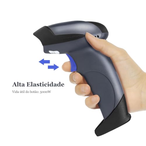 NETUM 2D Barcode Scanner with Stand, Wired QR Code Reader - M5S