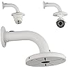 Security Camera Mount Bracket, Dome Camera Mount Universal Camera Wall Mounting Bracket for CCTV Security Camera/IP Camera