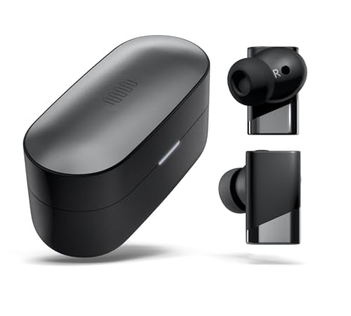 Status Pro X Wireless Earbuds, Triple Speaker Driver, Hi-Res Audio with LDAC, 52dB ANC, 6 Beamforming Mics with VoiceLoom AI for Clearest Calls (Black Alloy)