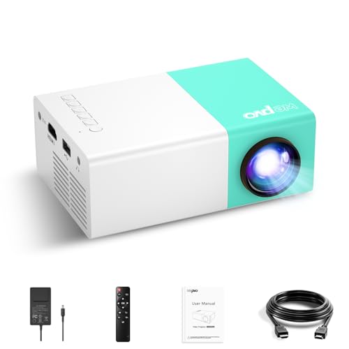 Mini Projector Portable for Gift, Led Outdoor Movie Projector