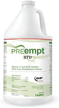 Ready to Use, 1 Gallon, One-Step Disinfectant Cleaner, Sanitizing, Germ Cleanser, Hospital Grade, Multi-Surface