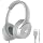 ADOOPE USB C Wired Over-Ear Headphones with Mic, Hi-Fi Stereo Sound, Noise-Isolating Ear Cups, Comfortable Fit for iPhone15/16, Samsung Galaxy S24/S23, Type-C Phones & Tablets (Silver)