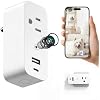 ULar 1080P WiFi Wall Outlet Camera with 32 GB Card Local Storage