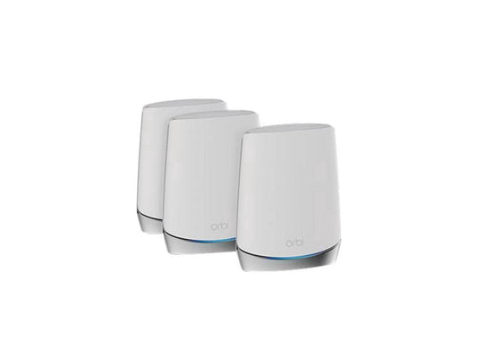 NETGEAR Orbi Whole Home Tri-Band Mesh WiFi 6 System (RBK753) – Router with 2 Satellite Extenders | Coverage up to 7,500 sq. ft. and 40+ Devices | AX4200 (Up to 4.2Gbps)