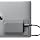 Slipdrive - Portable Hard Drive Sleeve for Laptop - SSD Solid State Drive - Reusable Adhesive - 5” x 3.2” Stick on External Hard Drive Carrying Case - Travel Pocket Pouch (Small, Gray)